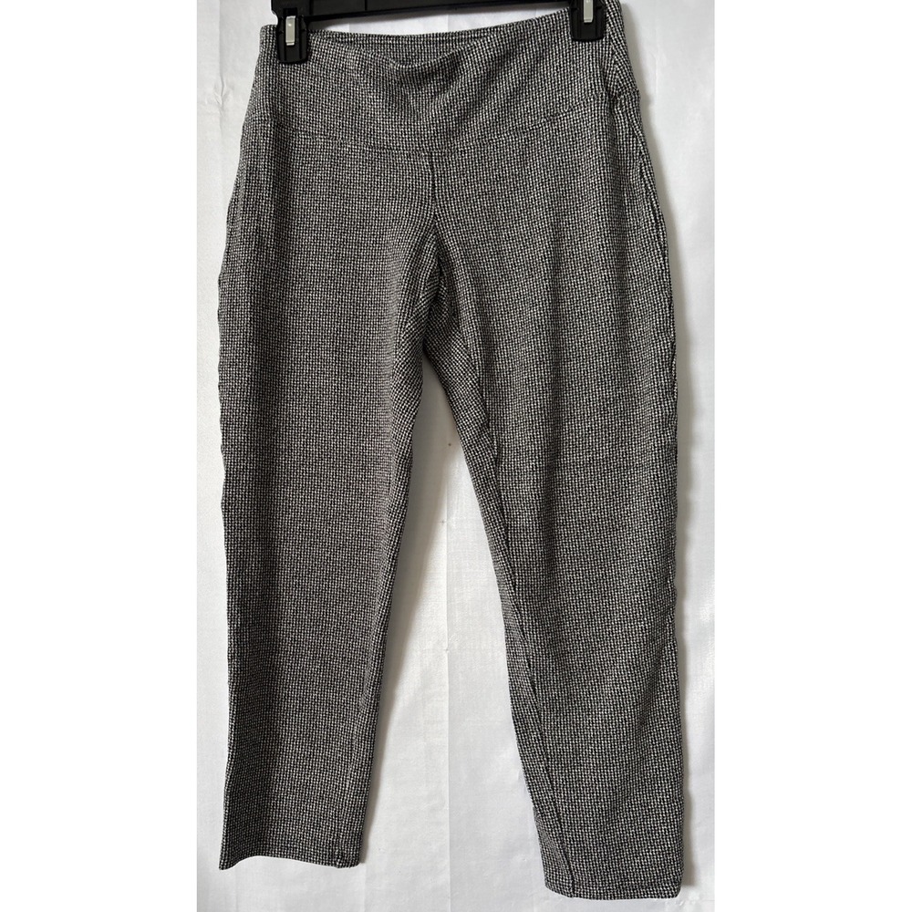 Women's J Jill Houndstooth Smooth Fit Slim Leg Leggings Pants Petite XS